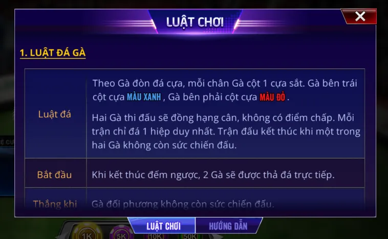 Đá Gà K Sports Tại RikBet Nơi Tỏa Sáng Của Các Chiến Kê Hùng Dũng