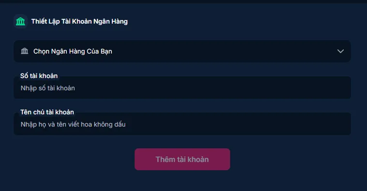 Nạp Tiền Bằng Tài Khoản Ngân Hàng Vào RikBet Siêu Tốc Để Chinh Phục Mọi Trò Chơi