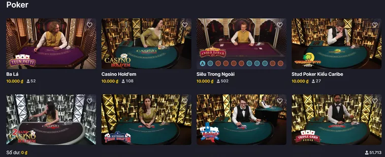 Đẳng Cấp Poker Live Tại RikBet Nơi Khẳng Định Bản Lĩnh Cao Thủ