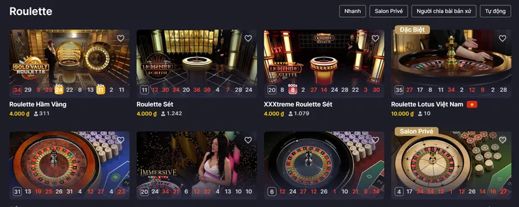 Chinh Phục Siêu Phẩm Roulette Live Tại RikBet Với Vòng Quay May Mắn Đỉnh Cao