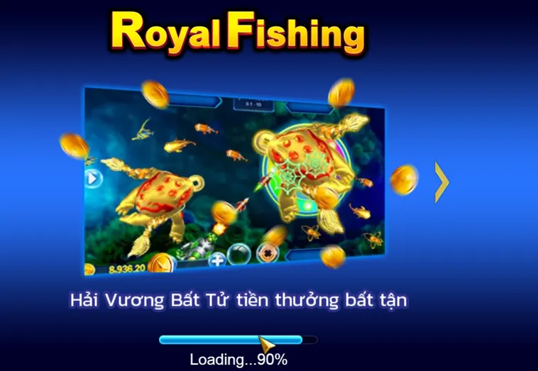 Săn Tìm Kho Báu Vĩ Đại Cùng Bắn Cá Royal Fishing Tại RikBet Đẳng Cấp Cho Mọi Người
