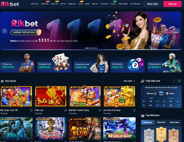 Cổng Game RikBet - Nhà Cái Uy Tín - Chất Lượng Hàng Đầu Dành Cho Mọi Người Chơi Mới